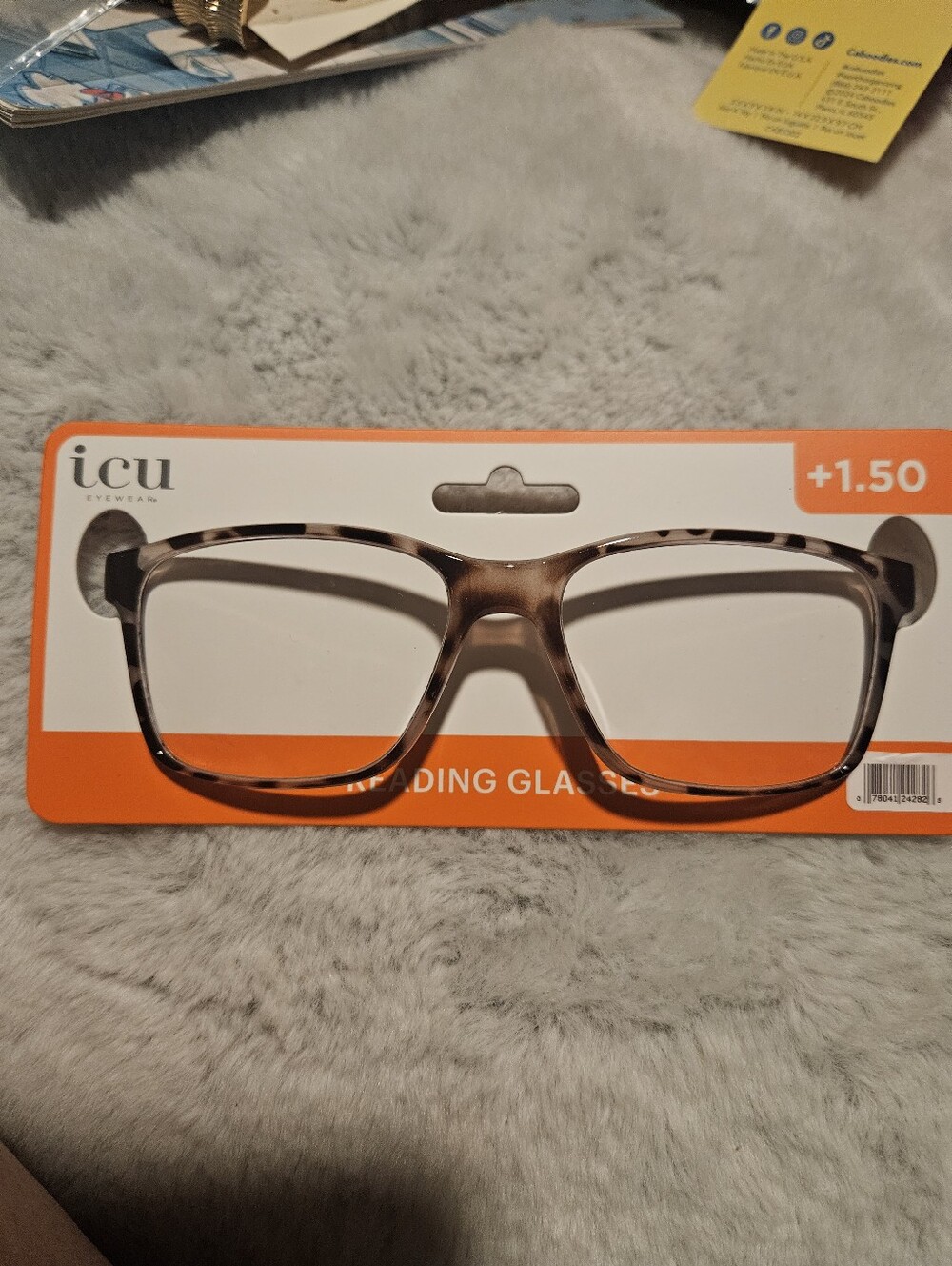 icu Eyewear +1.50 Reading Glasses - Tortoiseshell